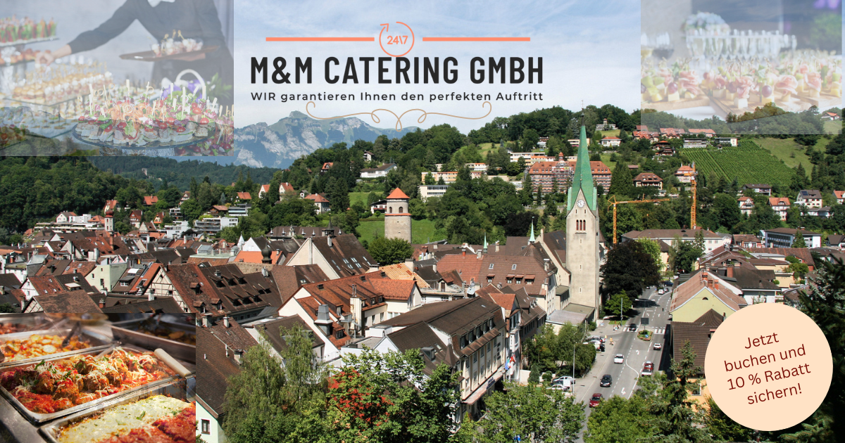 Catering Vorarlberg – Hochzeitsbuffet mit regionalen Spezialitäten
