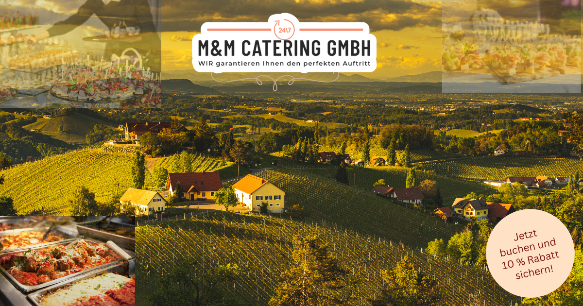Eventcatering Steiermark – M&M Team beim Flying Buffet