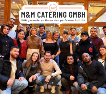 mm catering weihnachtsfeier 2025 teamfoto