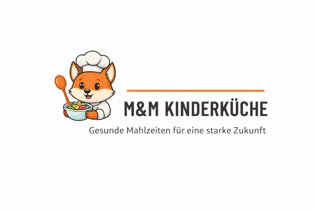 M&M Kinderküche Logo – Kindergarten Essen liefern in Baden mit gesunden Mahlzeiten für Kinder